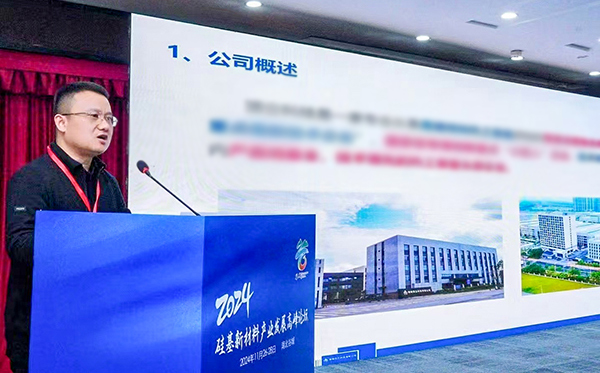 頂立科技參加硅基新材料高峰論壇，分享高純石英制備熱工裝備最新技術(shù)